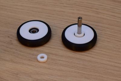 Náhradní dvojité kolečko na kufr.