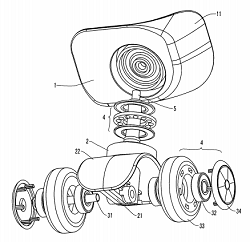 Konstrukce čínských dvojitých koleček