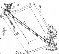 Postroj na kufr s kolečky
