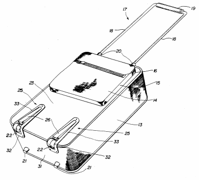 Kufr s pevnými kolečky a teleskopickým madlem